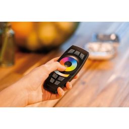 Paulmann SmartHome Zigbee Gent pilot sterowania z uchwytem ściennym czarny 50067