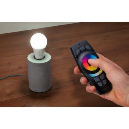 Paulmann SmartHome Zigbee Gent pilot sterowania z uchwytem ściennym czarny 50067