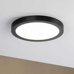 Paulmann Abia plafon 1x22W czarny mat 70984