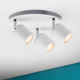 Paulmann Spotlight Tube lampa podsufitowa 3x10W chrom/biały 66719