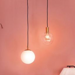 Paulmann Neordic Esben lampa wisząca 1x20W przezroczysty/mosiądz satynowany 79725