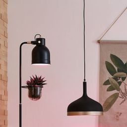 Paulmann Neordic Fanja lampa wisząca 1x20W czarny/miedziany 79749