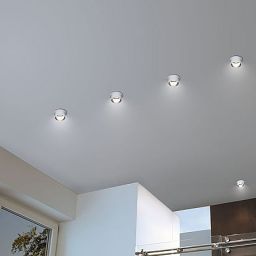 Paulmann Gil lampa podsufitowa 1x6W LED biały mat/czarny mat 93376