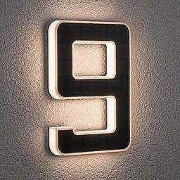 Paulmann Outdoor Solar kinkiet solarny 1x0,2 W czarny 79850