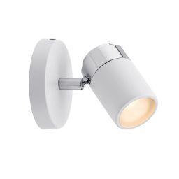 Paulmann Spotlight Zyli kinkiet 1x10W chrom/biały 66710