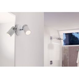 Paulmann Spotlight Zyli kinkiet 1x10W chrom/biały 66710