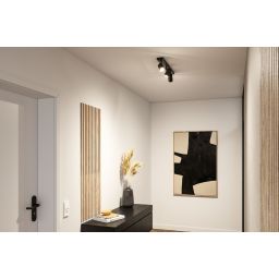 Paulmann Zyli lampa podsufitowa 3x10 W czarna 66777