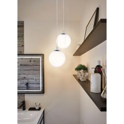 Paulmann Globe lampa wisząca 1x20W satyna/chrom 70895