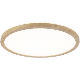 Paulmann Atria Wood Backlight plafon 1x16W LED biały/drewno 71028