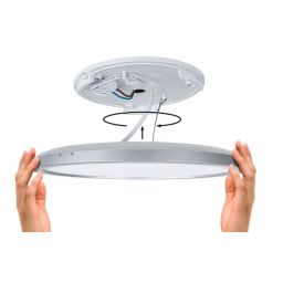 Paulmann Atria Wood Backlight plafon 1x11W LED biały/drewno 71032