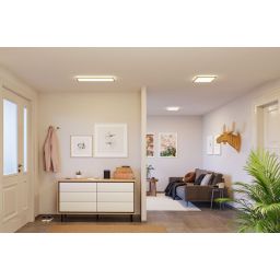 Paulmann Atria Wood Backlight plafon 1x22W LED biały/drewno 71036