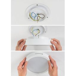 Paulmann Cosara plafon 1x15W LED beżowy 71052