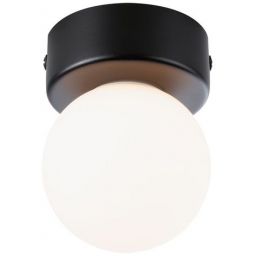 Paulmann Gove lampa podsufitowa 1x20W czarny mat 71068