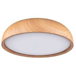 Paulmann Oka plafon 1x24W LED drewno 71083