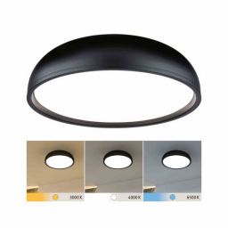 Paulmann Oka plafon 1x24W LED czarny mat 71084