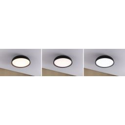 Paulmann Oka plafon 1x24W LED czarny mat 71084