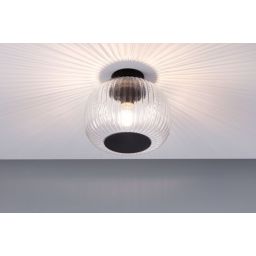 Paulmann Ruya lampa podsufitowa 1x60 W czarna 71146