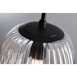 Paulmann Ruya lampa wisząca 1x20 W czarna 71147