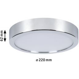 Paulmann Aviar plafon 1x13W LED chrom 78922