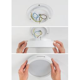 Paulmann Aviar plafon 1x13W LED bialy 78923