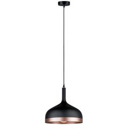 Paulmann Neordic Embla lampa wisząca 1x20W czarny/miedziany mat 79629