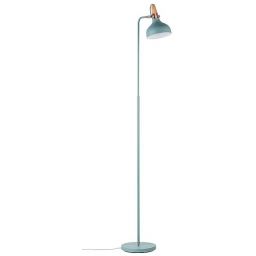 Paulmann Neordic Juna lampa stojąca 1x20W delikatna zieleń/miedziany/drewno 79654