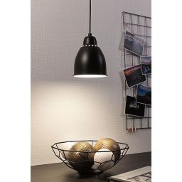 Paulmann Neordic Hilla lampa wisząca 1x40W czarna 79763