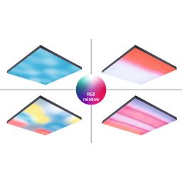 Paulmann Velora plafon 1x13,2W LED czarny 79907