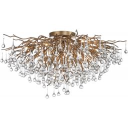 Paul Neuhaus Icicle lampa podsufitowa 14x40W mosiądz postarzany 8092-11