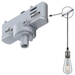 Paulmann ProRail3 adapter do szynoprzewodu srebrny 91385