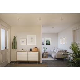 Paulmann Lanati lampa do zabudowy 3x6 W aluminium-drewno 92239