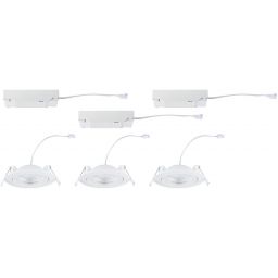 Paulmann Anmus lampa do zabudowy 3x5 W biała 92254