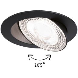 Paulmann Anmus lampa do zabudowy 3x5 W czarna 92258