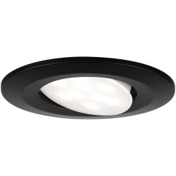 Paulmann Calla lampa do zabudowy 1x6W LED czarny mat 92461