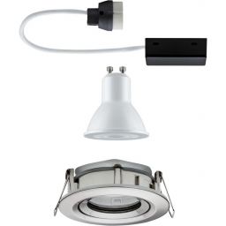 Paulmann Nova Plus lampa do zabudowy 1x7W LED żelazo szczotkowane 92899