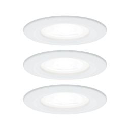 Paulmann Nova lampa do zabudowy 3x6,5W biały mat 92980