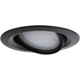 Paulmann Nova Plus Coin lampa do zabudowy 3x6W LED czarny mat 93080
