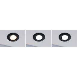 Paulmann Calla lampa do zabudowy 3x5W LED czarny mat 93096