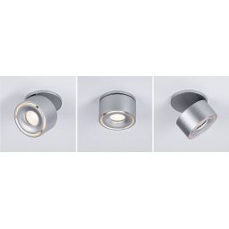 Paulmann Spircle lampa podsufitowa 1x8W LED chrom mat 93374