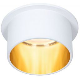 Paulmann Gil lampa podsufitowa 1x6W LED biały mat/złoty 93380
