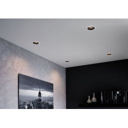 Paulmann Cole Coin lampa do zabudowy 3x6,5W biały/czarny mat 93402