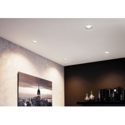 Paulmann Cole Coin lampa do zabudowy 3x6,5W biały/czarny mat 93402