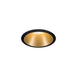 Paulmann Cole Coin lampa do zabudowy 3x6,5 W czarna-złota 93404