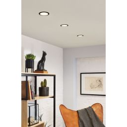 Paulmann Cole Coin lampa do zabudowy 3x6,5W czarny/srebrny 93408