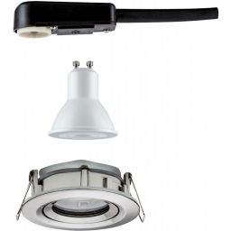 Paulmann Nova Plus lampa do zabudowy 1x6W LED żelazo szczotkowane 93671