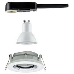 Paulmann Nova Plus lampa do zabudowy 1x6W biały mat/chrom 93673