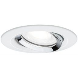 Paulmann Nova Plus lampa do zabudowy 1x6W biały mat/chrom 93673