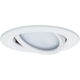 Paulmann Nova Plus Coin lampa do zabudowy 1x6W LED biały mat 93681