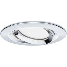Paulmann Nova Plus Coin lampa do zabudowy 1x6W LED chrom 93683