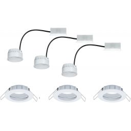 Paulmann lampa do zabudowy 3x6,8W LED biały mat/aluminium 93974